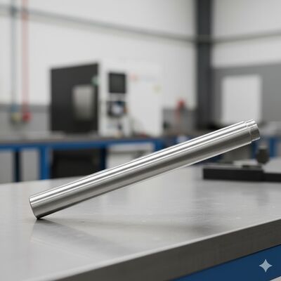 comprar Alta precisión HRC 55-63 Varilla de pistón de cromo endurecido con Ra 0.2-0.4 Lustrador de espejo y NSS 96 horas Resistencia a la salpullización para cilindros hidráulicos Fabricación en línea