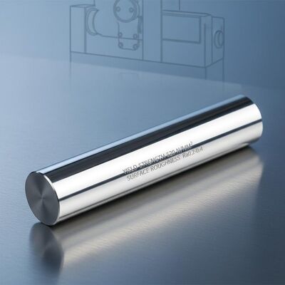 Comprar Rodas de pistón de acero inoxidable cromo con resistencia al rendimiento 520 N/MM2 y rugosidad superficial Ra0,2-0,4 para aplicaciones hidráulicas resistentes a la corrosión Fabricación en línea