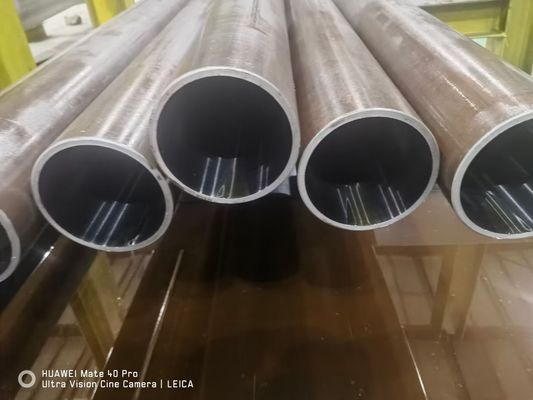 Tubo afilado de acero sin costura para cilindro hidráulico 0,3-1 mm/m