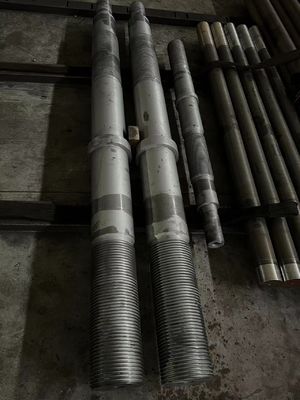 Ra0.2-0.4 2 micrones Hasta 3 a 5 micrones Fabricación de precisión de varillas de pistón de cromo