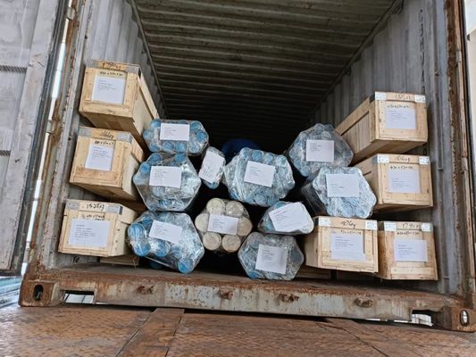 Dureza HRC 25- HRC 30 Barras redondas huecas de acero inoxidable Rodas redondas huecas