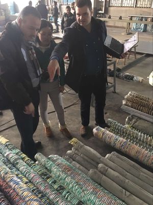 Rodas de guía de acero cromado de precisión, acabado de óxido negro resistente a la corrosión