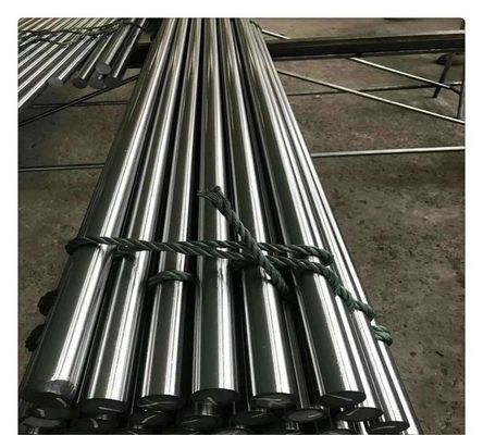Varilla de acero brillante hueca barra redonda de alta resistencia longitud personalizable